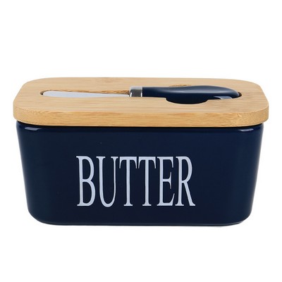 Butter Keeper with Knife