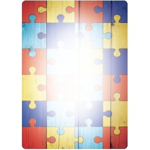 Autism Theme Poker Size Playing Cards