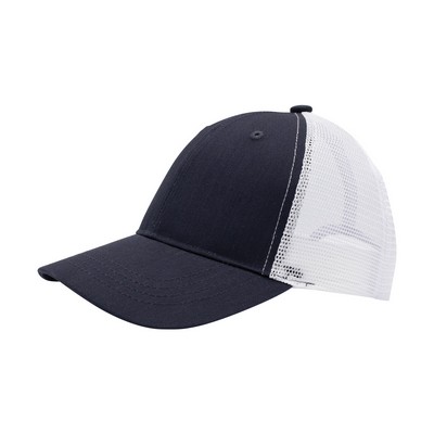 Youth Poly Cotton Twill Trucker Cap