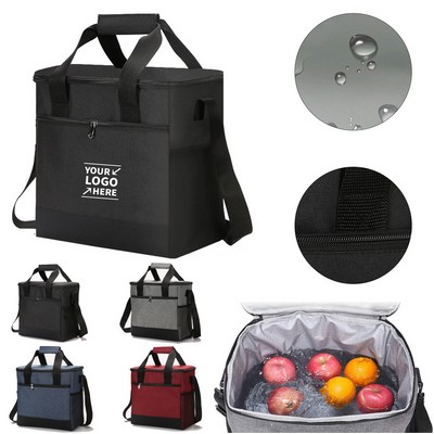 Lunch Cooler Tote with Multi-Pockets