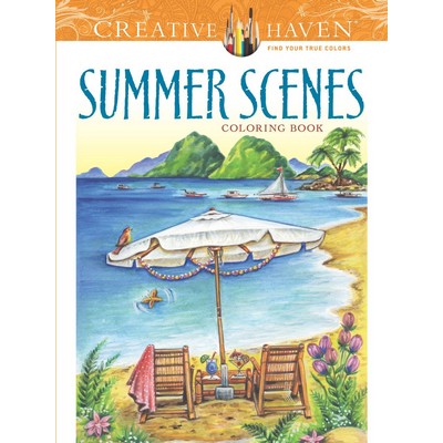 Creative Haven Summer Scenes Coloring Book