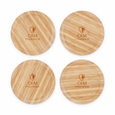 Topper Bamboo Appetizer Glass Toppers by True