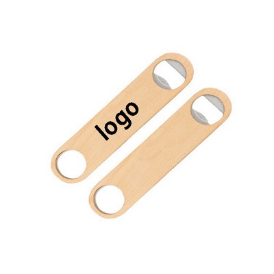 Portable Wooden Bottle Opener