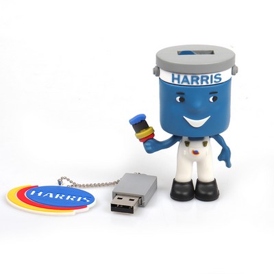 8G Custom 3D PVC Figurine USB Flash Drive