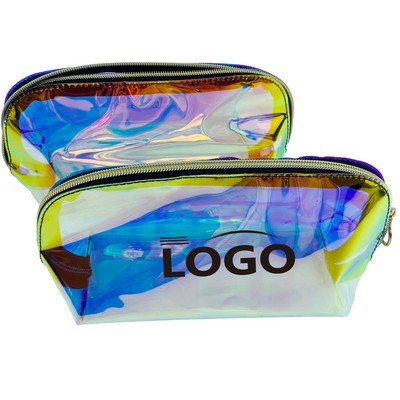 PVC Clear Zippered Makeup Bags