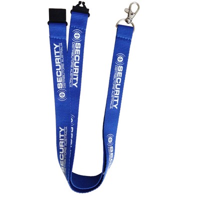 3/4 " Nylon Lanyards with Safety Breakaway