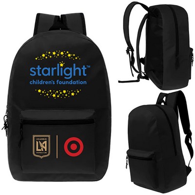 17" Tall Classic Backpack ( Total 7 Colors Available )