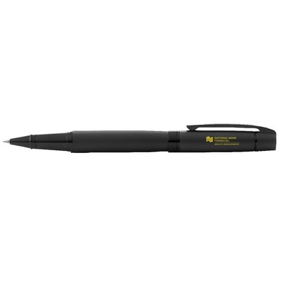 Sheaffer® 300 Matte Black Lacquer Rollerball Pen With Polished Black Trims