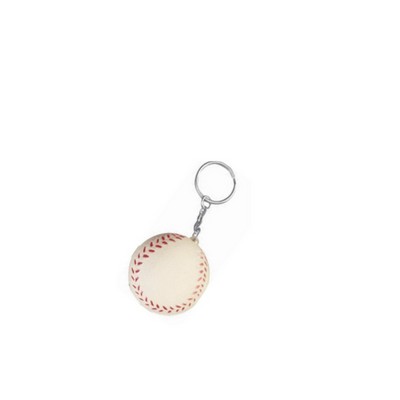 Baseball Stress Ball Key Ring