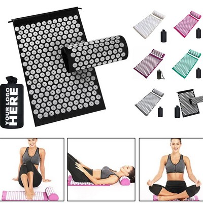 Acupressure Mat And Pillow Set