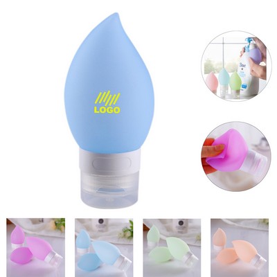 2Oz Silicone Cosmetic Squeeze Bottle