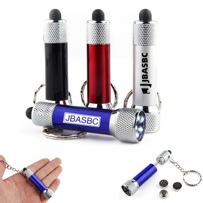 Led Flashlight Torch Keychain