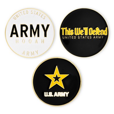 Officially Licensed U.S. Army Ball Marker Set