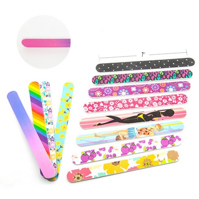 Colorful Sandpaper Eva Nail File