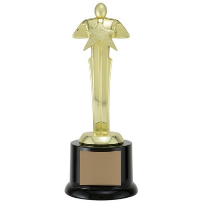 Star Medal - Achievement Award Trophy, 9"