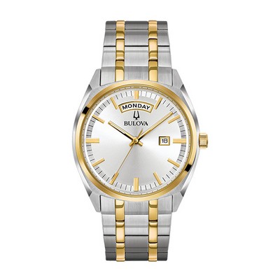 Bulova 98C127 Surveyor - Silver & Gold