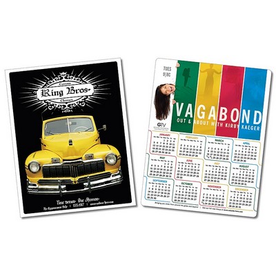 Tarjeta laminada - calendario 8.5x11, horario o carta