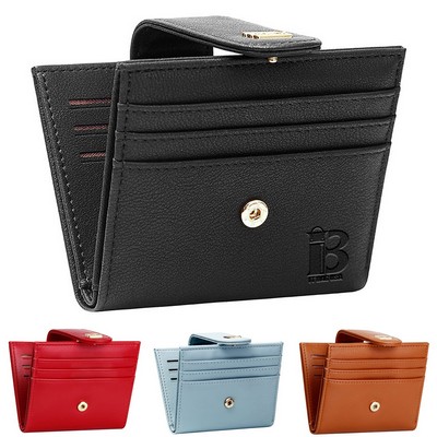 Genuine Leather Small Wallets with Pockets