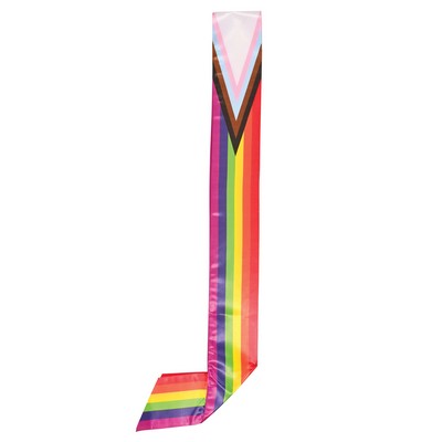 Pride Flag Satin Sash