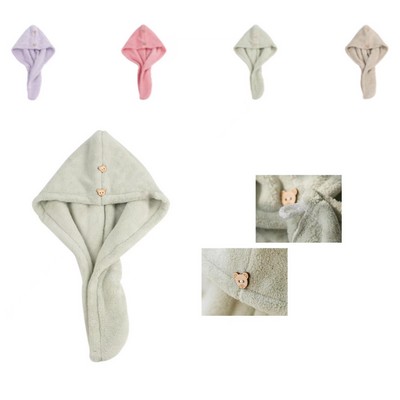 Microfiber Hair Towel Wrap