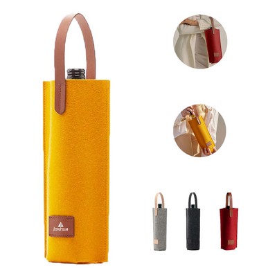 Elt Wine Glass Bottle Bag W/Handle