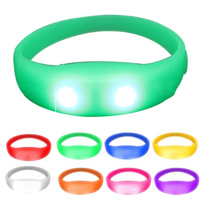 Sound-activated LED Silicone Bracelet