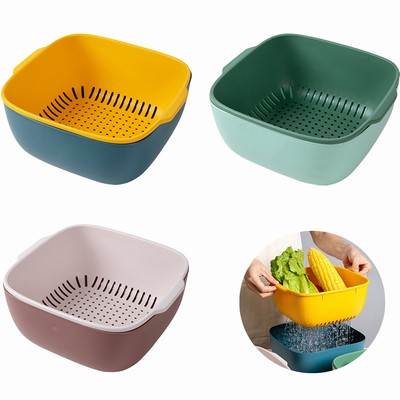 2-in-1 Colander and Bowl Set