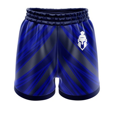 Unisex & Kids' Full Sublimation Performance Rugby Shorts - 280G Poly