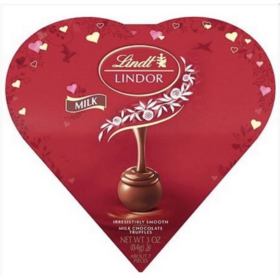 Lindt Valentine Heart Truffle Box