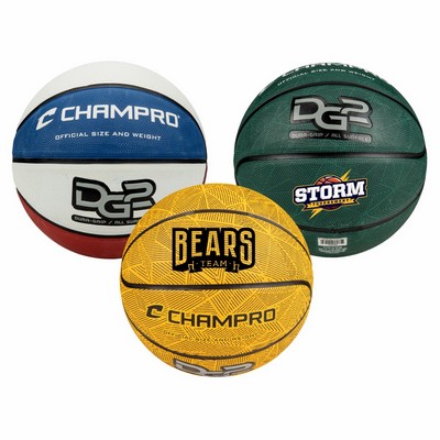 CHAMPRO Dura-Grip 230 Rubber Basketball