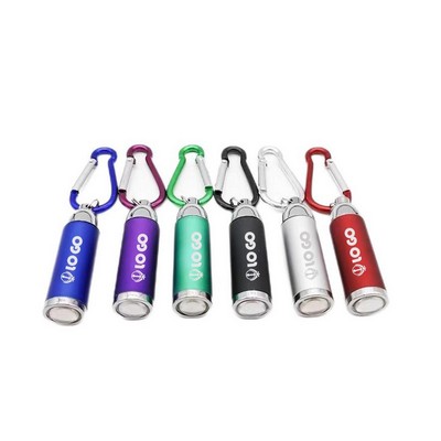 Aluminum Mini LED Flashlights with carabiners