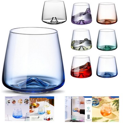 Stylish 380ml Stemless Wine Glass