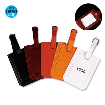 PU Leather Luggage Tag for Suitcase