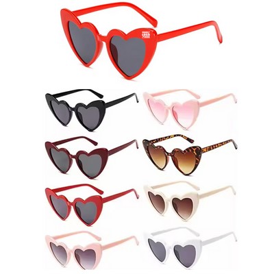 Heart-shaped Vintage Sunglasses