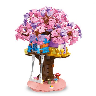 Mini Flower Succulent Bonsai Building Block Set