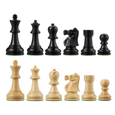 Ultimate Chess Piece, Ebonized and Boxwood, 3.75 inch King