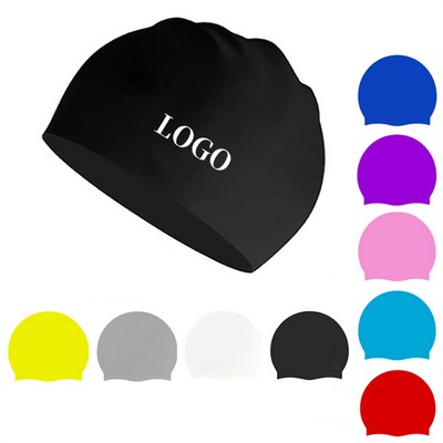 Adult Silicone Custom Swimming Cap