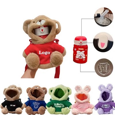 Plush Bear Cup Set