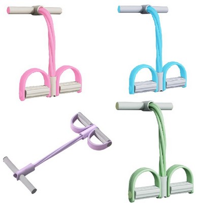 Four NBR Tube Foot Pedal Resistance Band