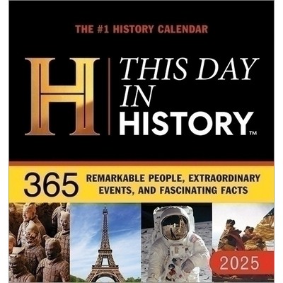 2025 History Channel This Day in History Boxed Calendar (365 Remarkable Peo