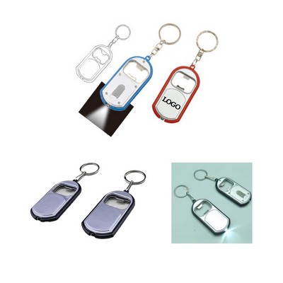 LED Flashlight Bottle Opener Keyring