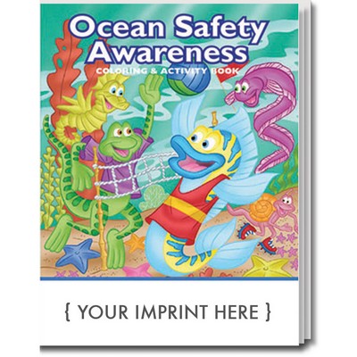 Ocean Safety Awareness Coloring Book Fun Pack