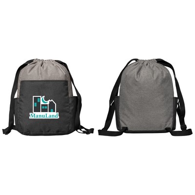 Metropolis™ Sport Drawstring Bag - Heat Transfer