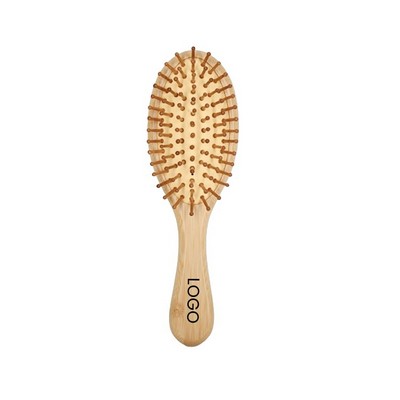 Natural Bamboo Comb Paddle Hairbrush