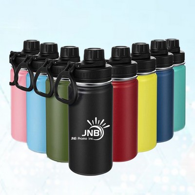 Insulated Water Bottle Stainless Steel Double Wall Vacuum Wide Mouth Sport Bottle