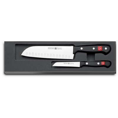 Wusthof 2 Piece Gourmet Asian Cook Knife Set