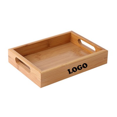 8" x 6" Bamboo Tray