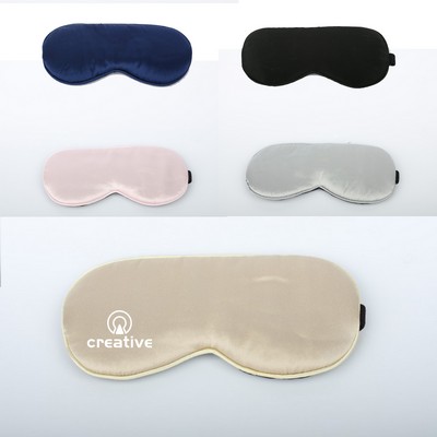 Double-Sided Silk Satin Eye Mask For Sleeping