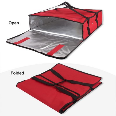 Insulated Pizza Carrier Delivery Bag 20X20 Food Bag