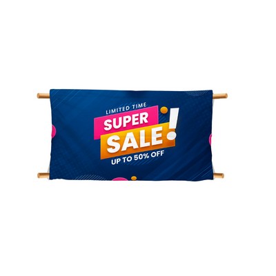 Polyester Fabric Banners - (12" x 12") SQFT